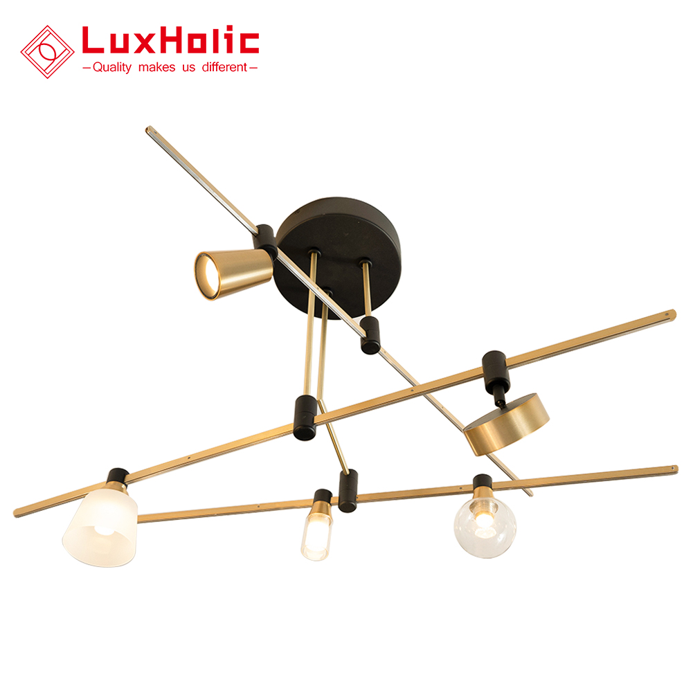 LuxHolic 2021 Новый Простой стиль Кофейня Ресторан современное декоративное освещение алюминиевый подвесной светодиодный светильник