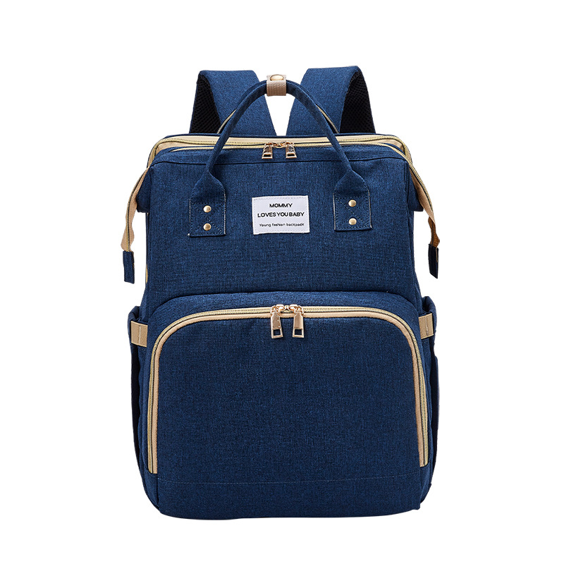 Mommy Baby Diaper Bag Multifunction Folding Large Capacity Baby Mom Travel Backpack Diaper Bag