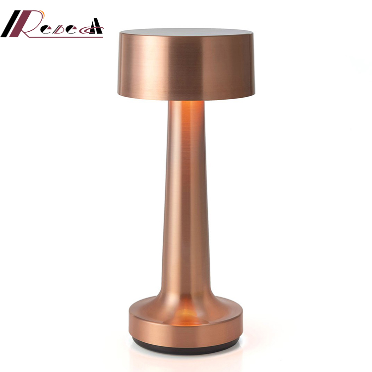 Popular KTV bar lamp table lamps restaurant service cordless led table lamp
