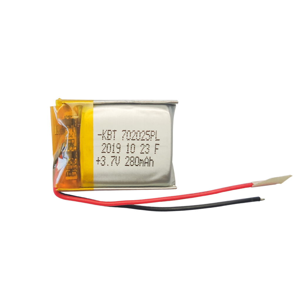 Shenzhen KBT 3,7 v 280mAh 702025PL литий-ионные аккумуляторы пакет литий-полимерный аккумулятор с PCB
