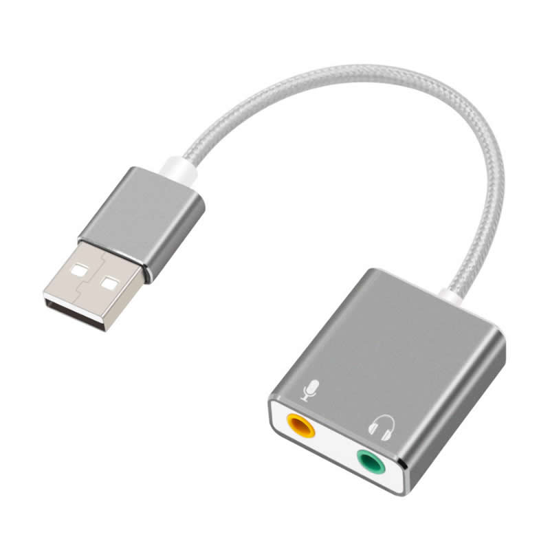 7,1 канал 2,0 usb Звуковая карта для компьютера