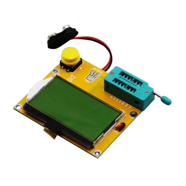 Lonten 10 шт. LCR-T4 Mega328 Транзистор тестер Диод Триод Емкость ESR метр MOS/PNP/NPN L/C/R хорошо работает