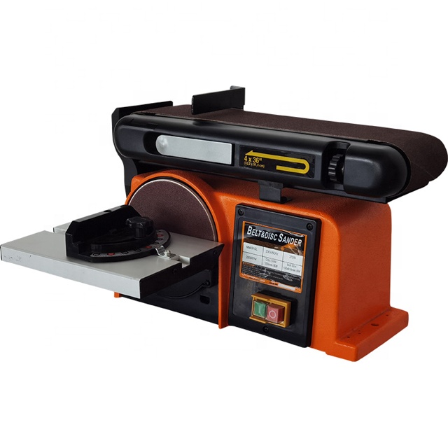 Allwin orange practical disc belt sander Amazon popular 370W bench sander