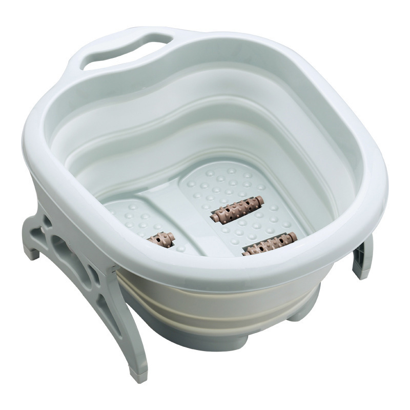2021 Amazon Hot selling Durable Leak Proof Foldable Plastic Basin Foot Bath Bucket