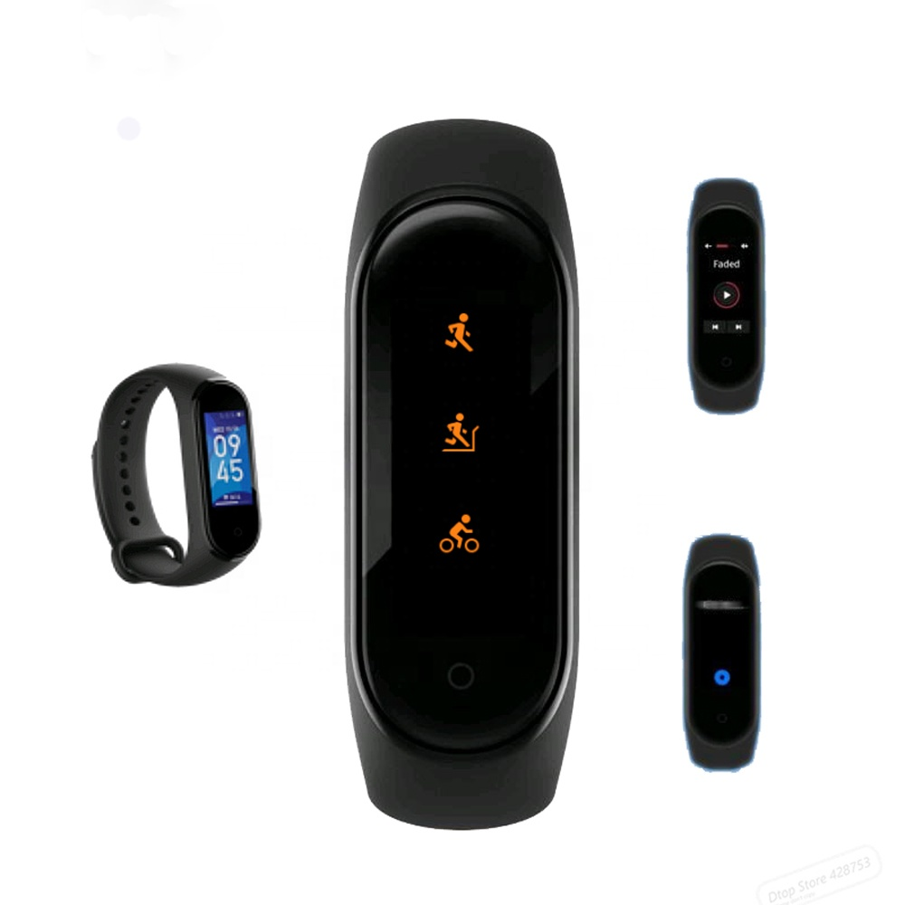 2019 hot sale Xiaomi Band 4 Bracelet color screen, heart rate Fitness Smart Watch 4, Sports Mi band 4 BT 5.0 AI Mi Band 4 Xiaomi