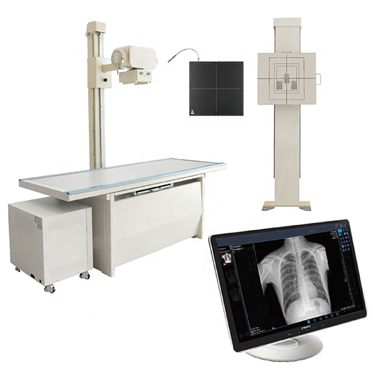 Digital x ray machine with Flat panel detector 50KW price