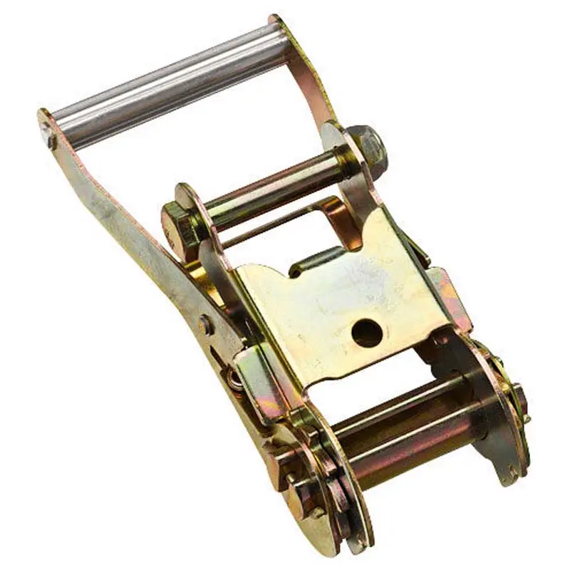 Good Price 2"*50mm*5T Ratchet Buckle With Wide Aluminium Handle For Cargo Strap