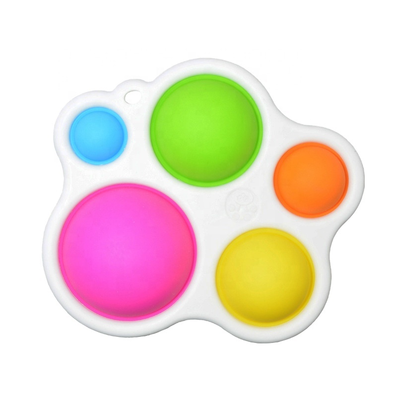 Baby Sensory Simple Dimple Toys And Gifts Push Bubble Fidget Sensory Toys Adult Child Funny Anti-stress Pop It Fidget