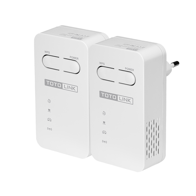 TOTOLINK Extensor Adaptador work as AP 100Mbps over Powerline Wired router Homeplug AV PLW350 Ponte Metros de Cobertura