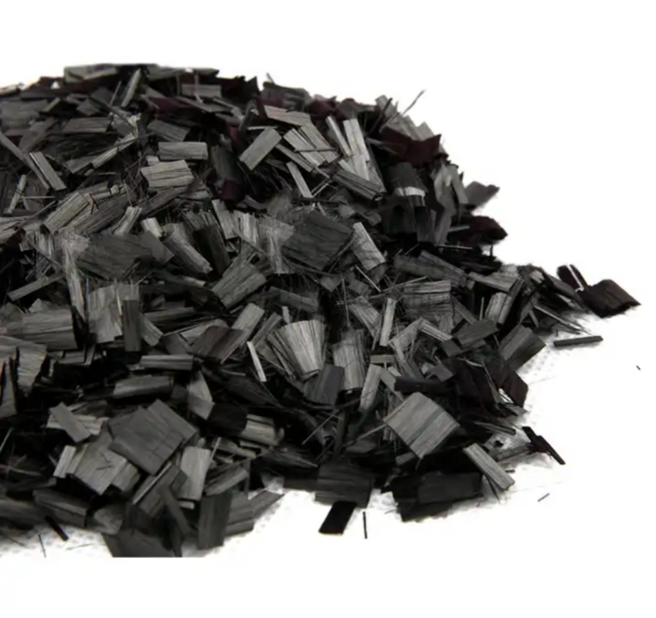 Chopped Carbon Fiber Customized Size 2cm/3cm/4cm/5cm Length Black REGAL Woven 3K Plain / Twill Aerospace Industry In-stock Items