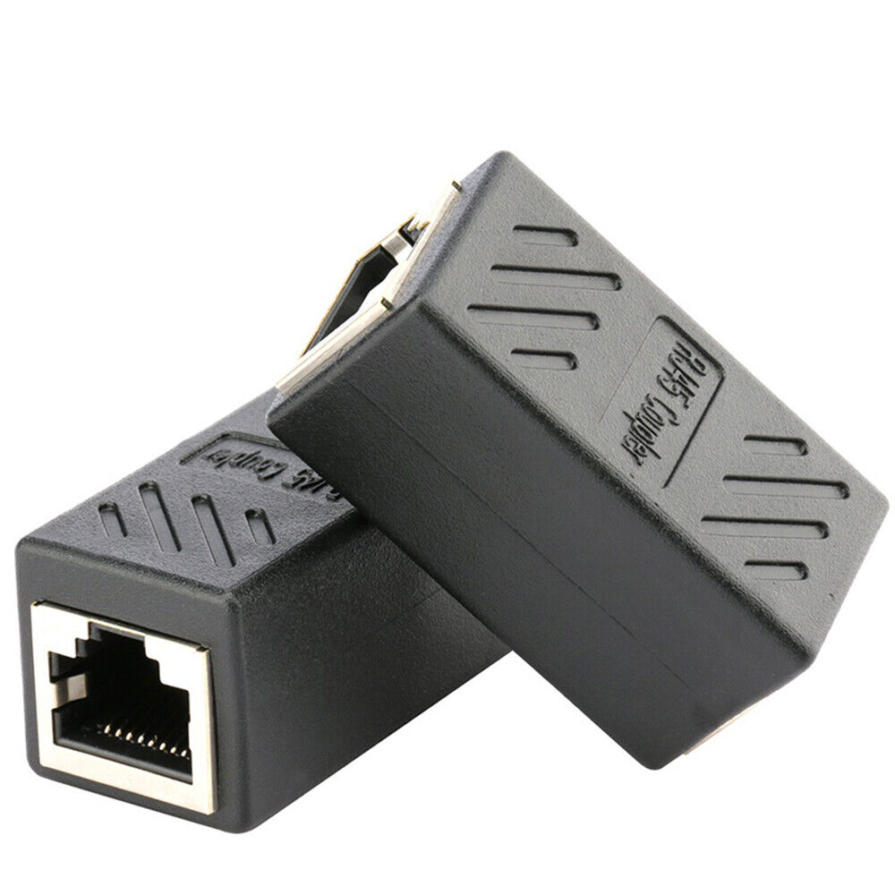 RJ45 встроенный соединитель Cat7/Cat6/Cat5e разъем «Мама-мама» Сетевой удлинитель кабеля Ethernet