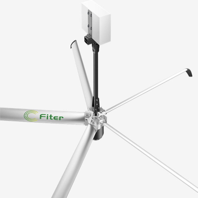 FITER F-C Indoor/Outdoor Industrial Warehouse HVLS Ceiling Fan