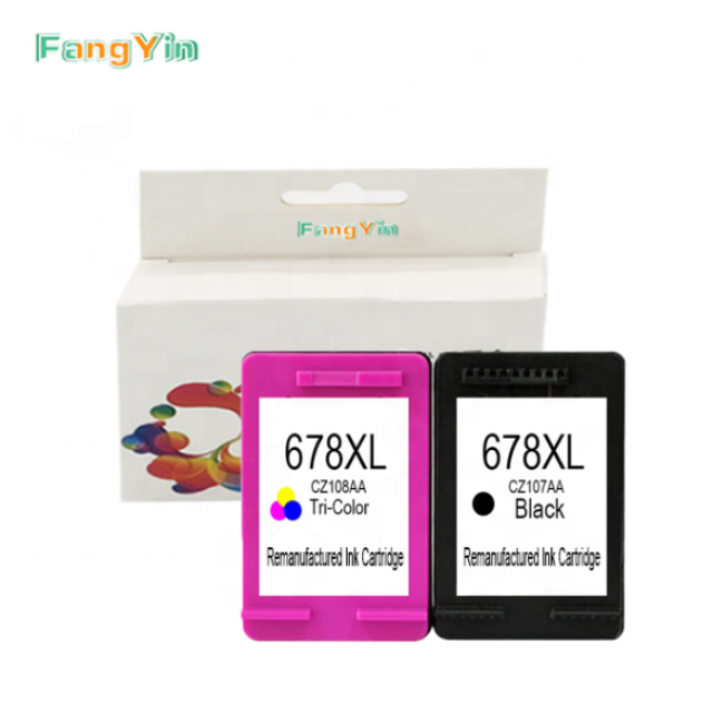 Premium compatible printing ink HCH-678 For HP Deskjet1018/1518/2515/2548/2648/3515/3548/4518/4648 Color ink cartridge