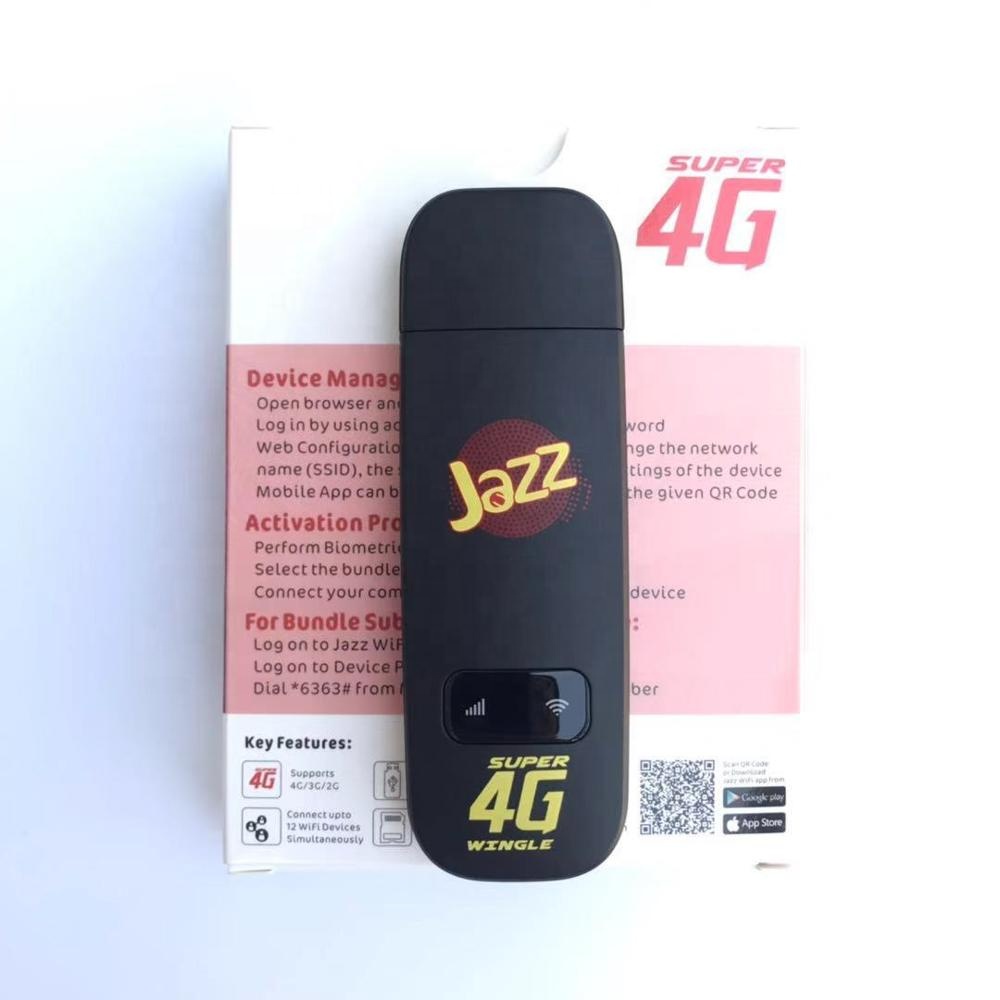 JAZZ W02 150 Мбит/с 4G USB автомобильный мини Wifi ключ Wingle LTE Cat.4
