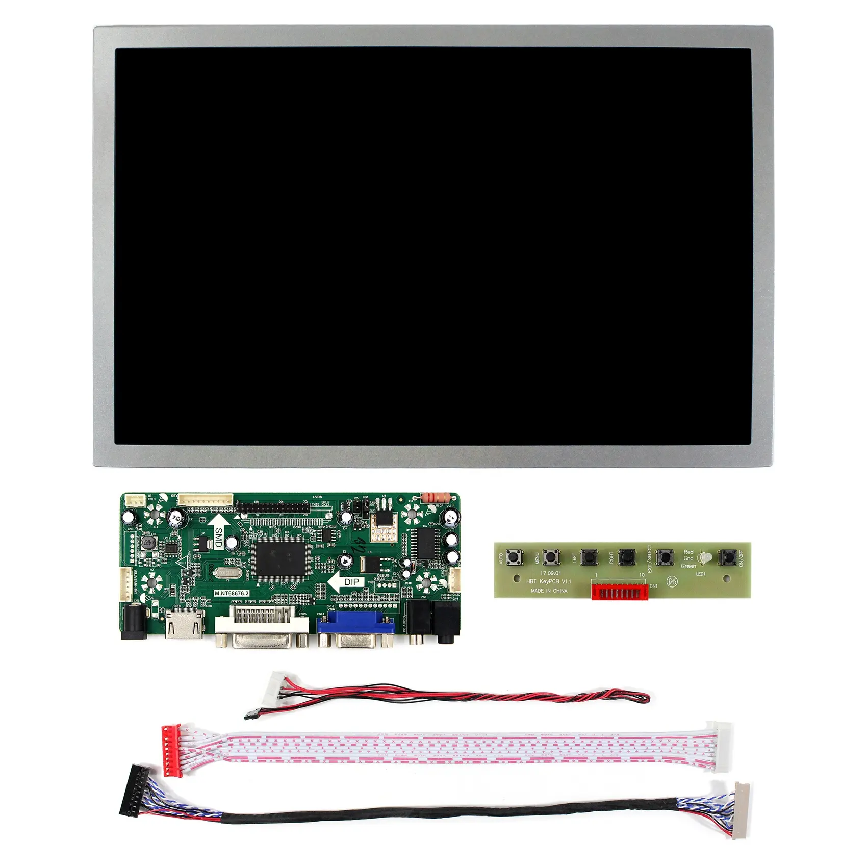 AA121TD02 12,1 "TFT LCD 1280x800 с платой контроллера ЖК-дисплея nt68676