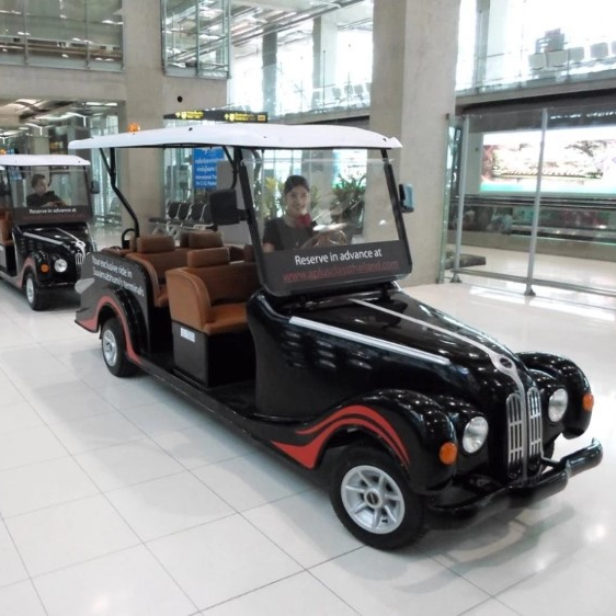 4 Seats Electric Classic Cars with Fashion Design