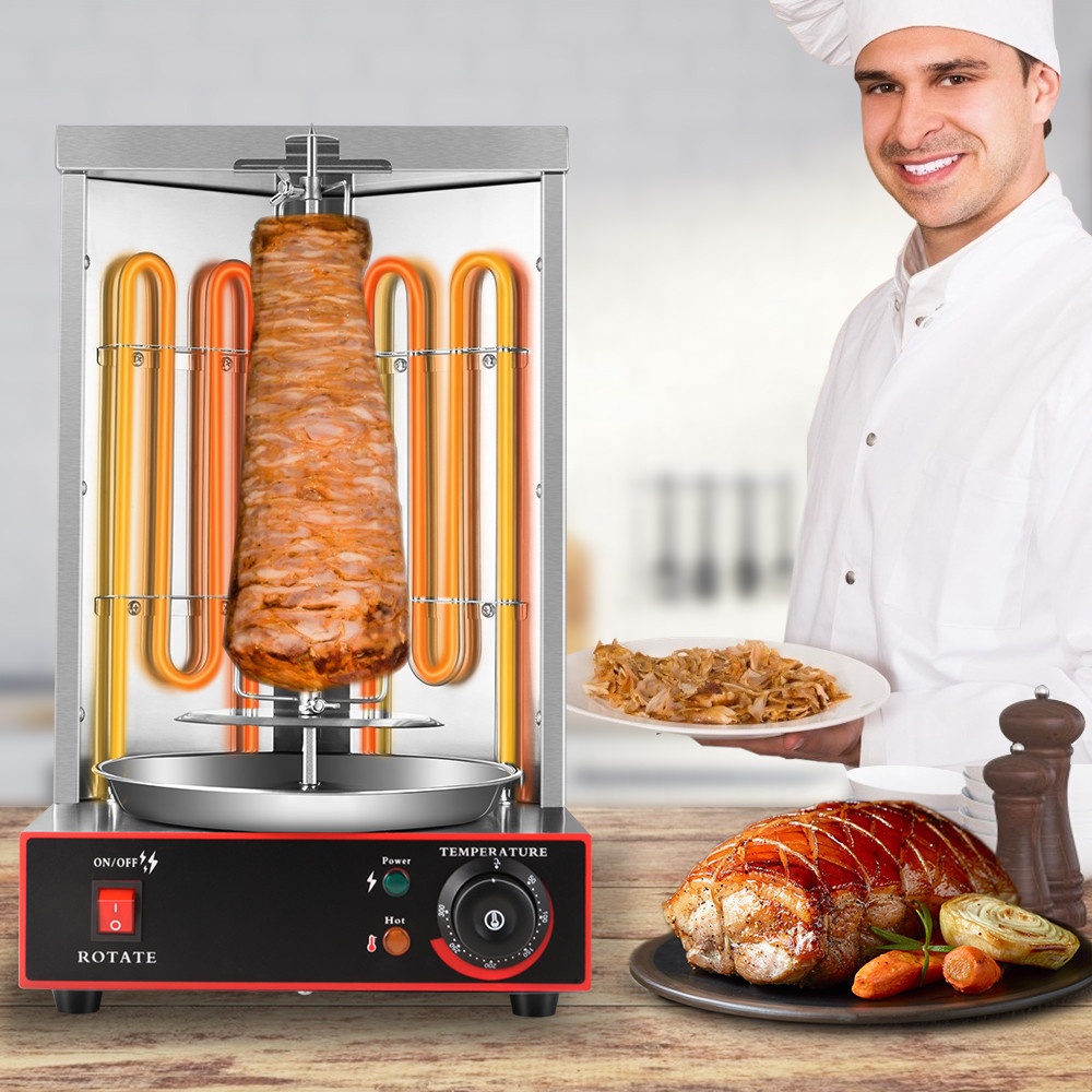 Электрическая полуавтоматическая вращающаяся машина Doner Kebab, машина для приготовления курицы, шаурма, гриль