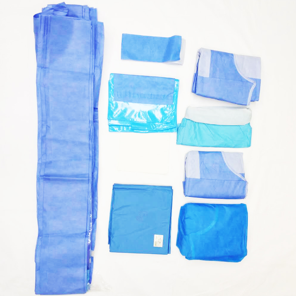 Disposable Non Woven AR+AS Treatment High-antistatic Gynaecology Drapes Surgical Pack Hospital Use
