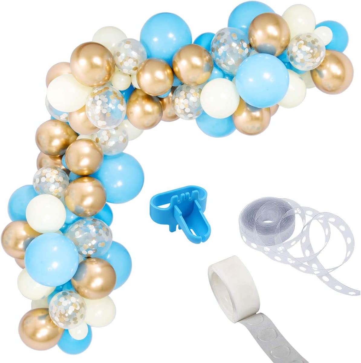Blush Peach Pastel Orange Rose Gold Balloons Latex balloon arch chain kit garland decorations set balloon garland arch