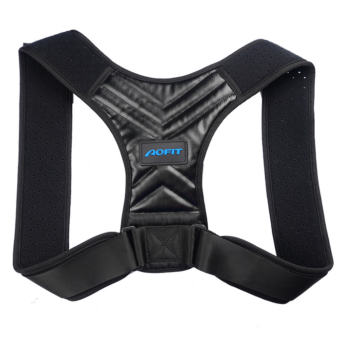 Private Label Neck, Shoulder, Clavicle and Back Pain Relief Adjustable Back Brace for Upper Spine Support
