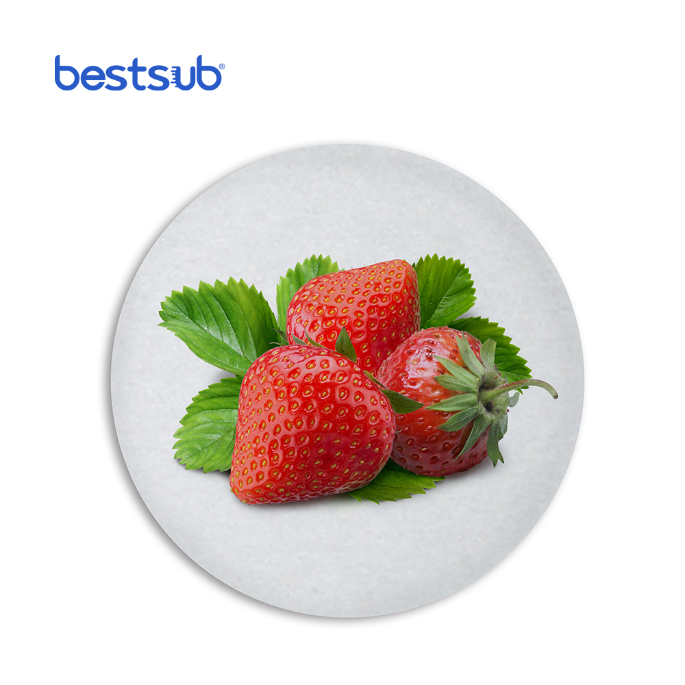 Оптовая продажа, индивидуальные заготовки BestSub D9.5cm, магнитные сублимационные заготовки, магнитные заготовки для холодильника apple