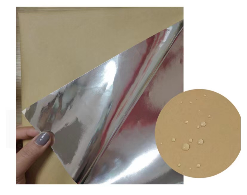 Aluminum Foil Laminated Kraft Paper For Making Bas/Hot Food Packaging