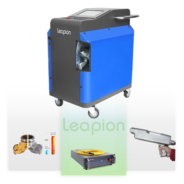 LCL-100W Портативная Лазерная Углеродистая стальная машина для очистки мини портативный лазерный очиститель Чистящая машина лазера