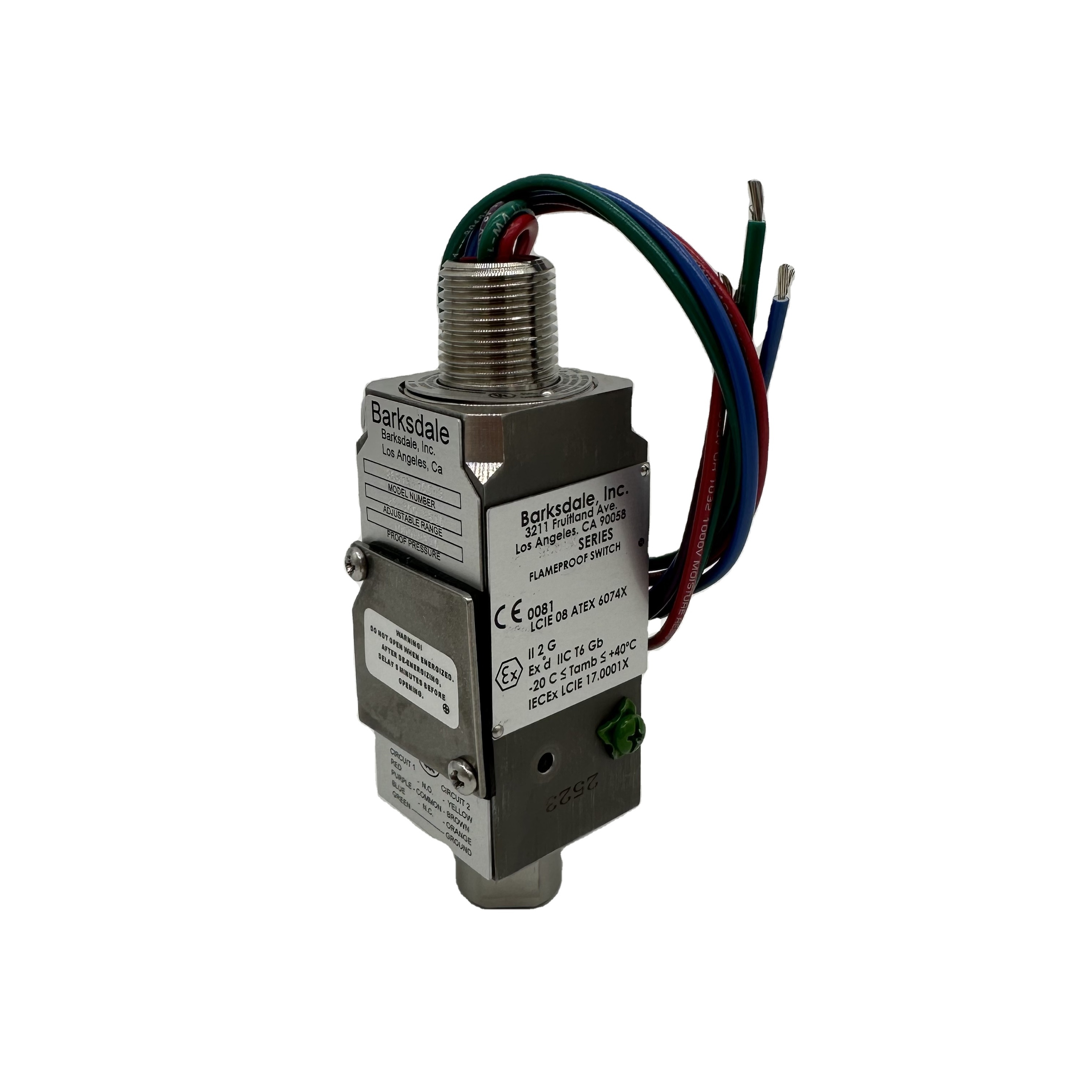 BARKSDALE pressure switch 0406U149 9681X-1CC-3-P4 0117-028 0117-025 0332-1001