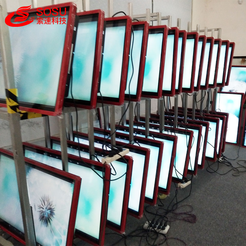 43 "HD настенный android wifi smart LCD дисплей Цифровой вывески