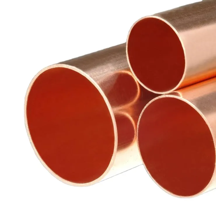 High quality C11000 ASTM B88 11/4 inch  Brass Copper tube pipe surface antique soft  state for refrigeration