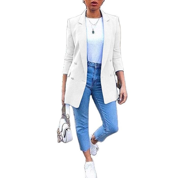 Autumn New Blazers Women Chic Blazer Fashion Office Blazers Lady Suit Coat Outerwear Tops Plus Size