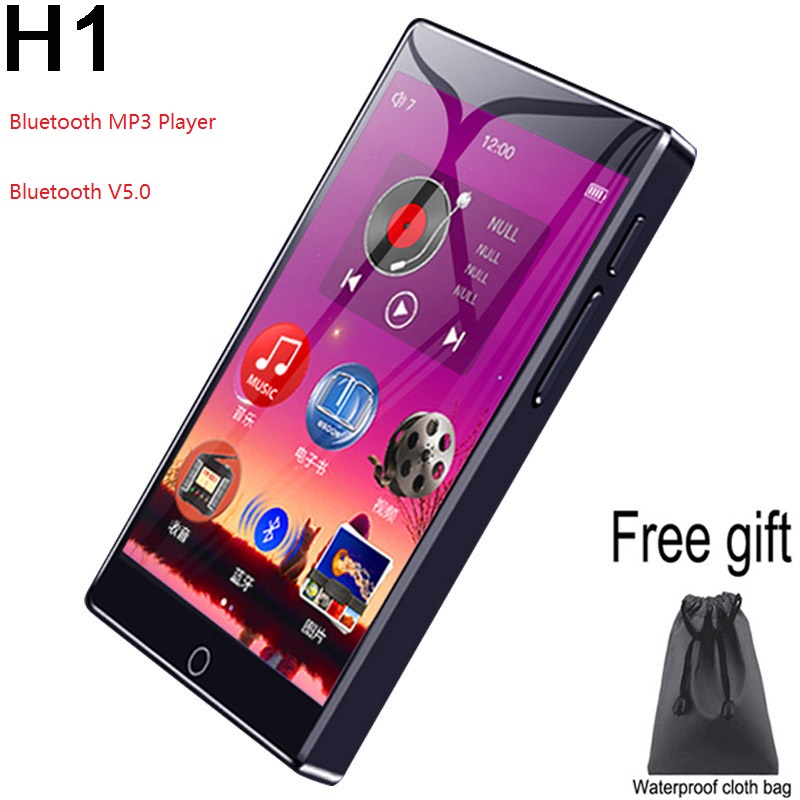 Mp3-плеер RUIZU H1 с Полноразмерным сенсорным экраном, музыкальный плеер с поддержкой FM-радио, записи видео, 8 ГБ, со встроенным динамиком