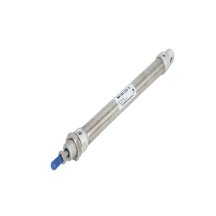 MA16X125 Wear-resistant and leak-proof MA series double acting stainless steel mini pneumatic cylinder