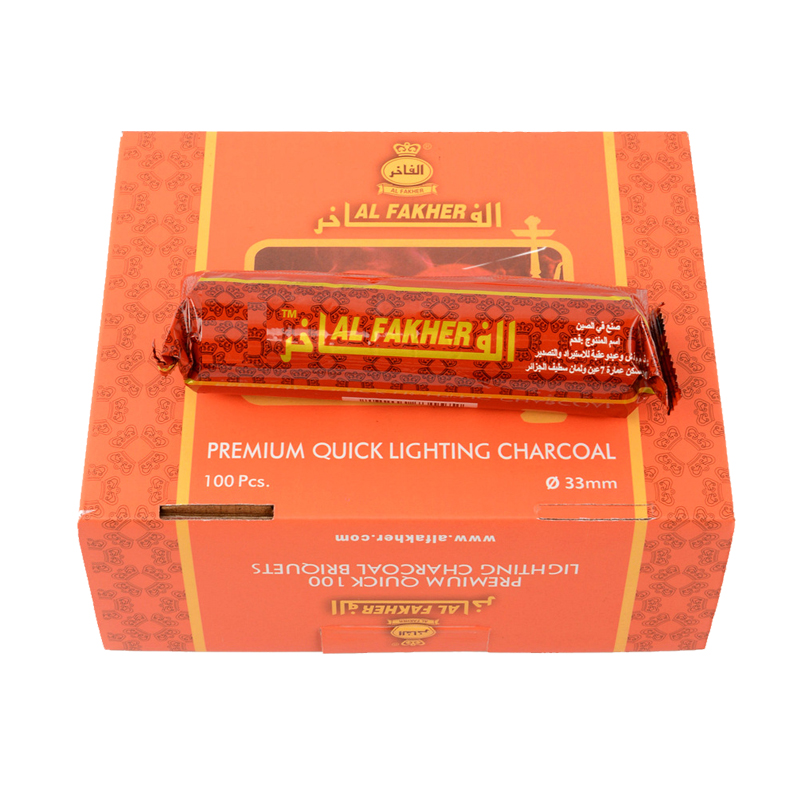ALFAKHER, быстросжигающий бездымный круглый уголь, золотые курильщики угля