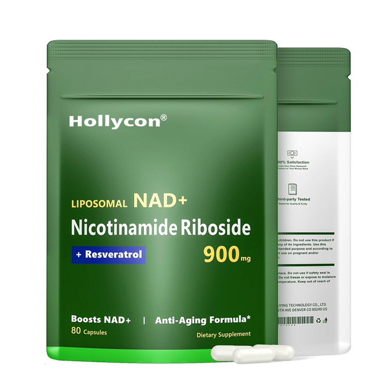 Hot Sell NAD+ Supplement Nicotinamide Riboside Boosts Cellular Energy Mental Clarity and Muscle Recovery Anti-Aging Supplement