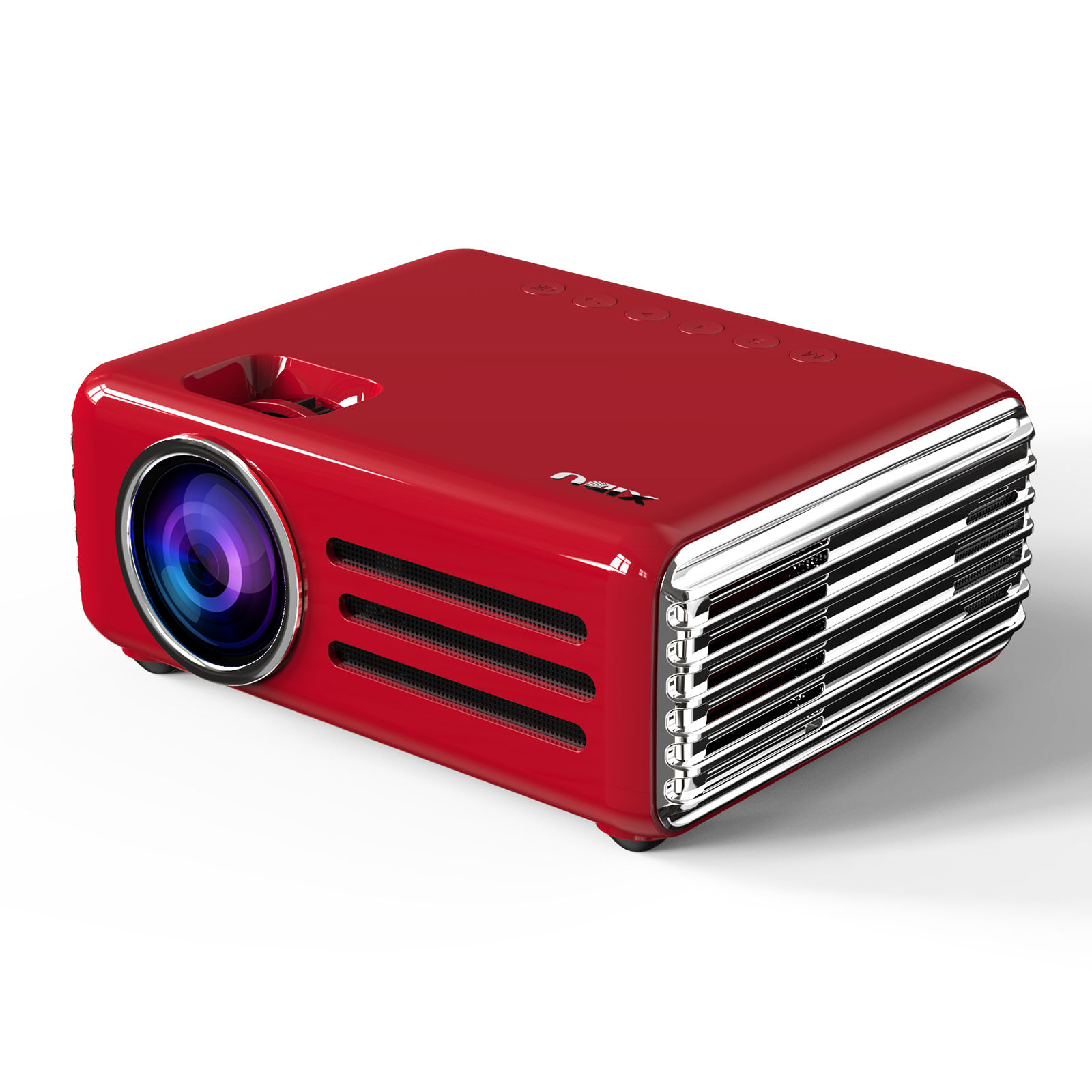 Прямая продажа с фабрики, недорогой наружный Мини HD-проектор 6500, яркий Встроенный проектор 1080P 4k, ЖК-проектор для фильмов с Wi-Fi/BT