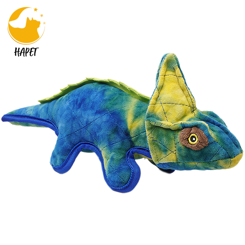 Pet Dog Chew Guard Plush Toys Dinosaur Dog Squeaky Chew Toys For Dog