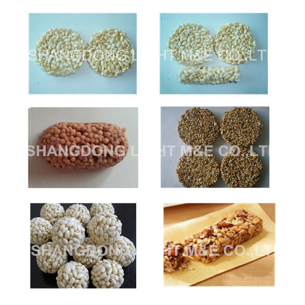 Formed High Quality Puffed Rice Bar/Cake/Ball Making Machine/Cereal Snacks Forming Machine