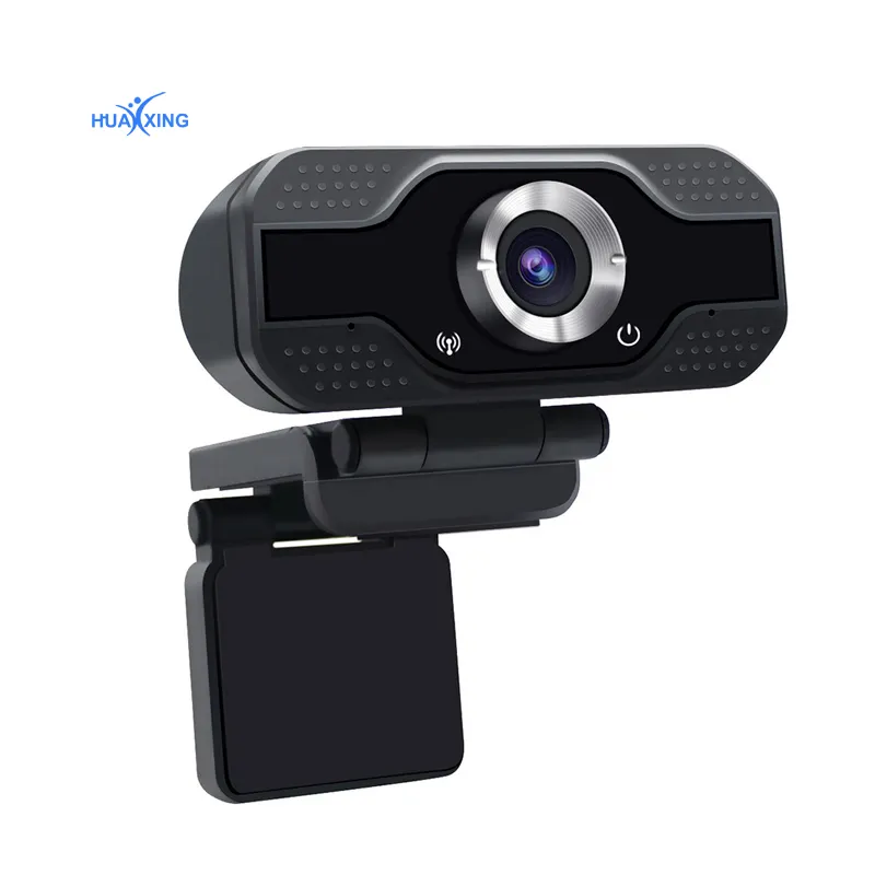 Wholesale cheap h.264 web camera usb hd 1080p 2 megapixel with speaker webcams pc camera for video calls at home