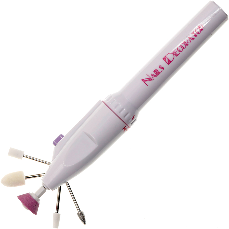 Electric Manicure Pedicure Nail File Multiple Polishing Head Set Nail Buffer Polisher Nail Tools