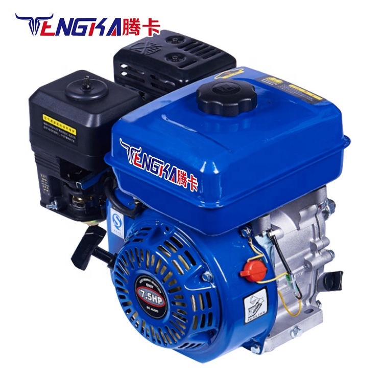 Мини бензиновый 6.5HP 168f 196cc одноцилиндровый бензиновый двигатель с ручным приводом
