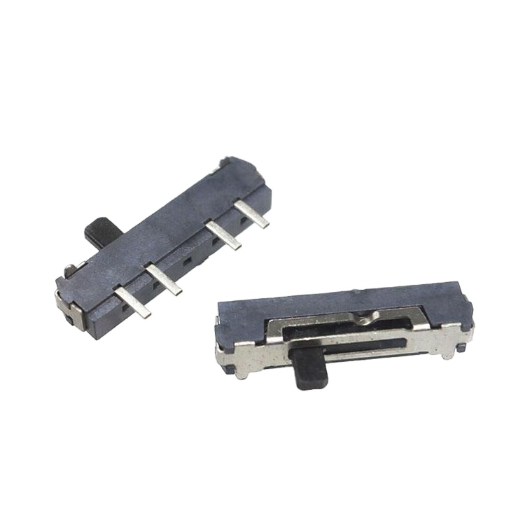 JL-SK-04 1P3T type 3 position miniature smd slide switch with 4 pin