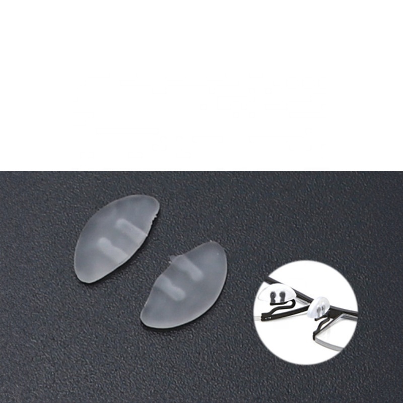 Transparent Glasses Eyewear Accessories Nose pad Silicone Nose Pads Push In Nose Pads For Optical Frames Eyeglasses