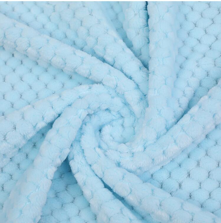 Waffle Style Berber Flannel 100 Polyester Fleece Fabric for Blanket Bedding Set fashion jacket