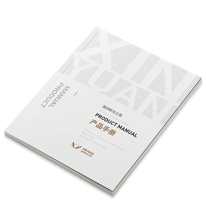 Wholesale Factory Customized High-Quality Corporate Brochures Fashion Magazines