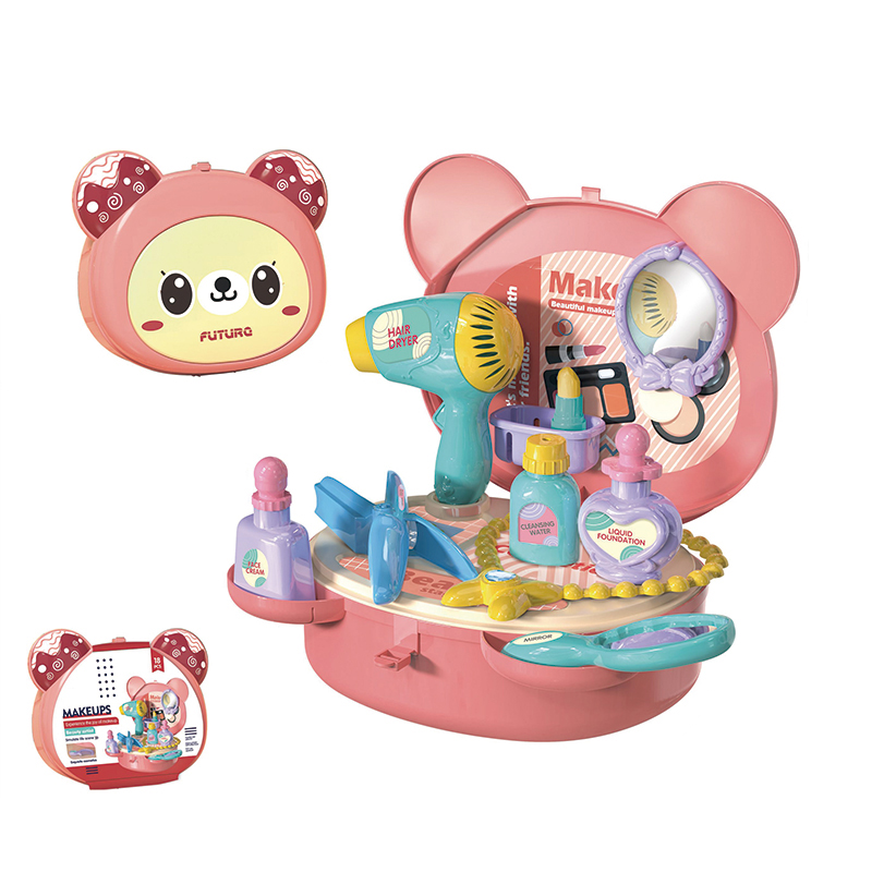 Модный красивый игровой набор, игрушка для макияжа, детские игрушки для девочек, набор красоты