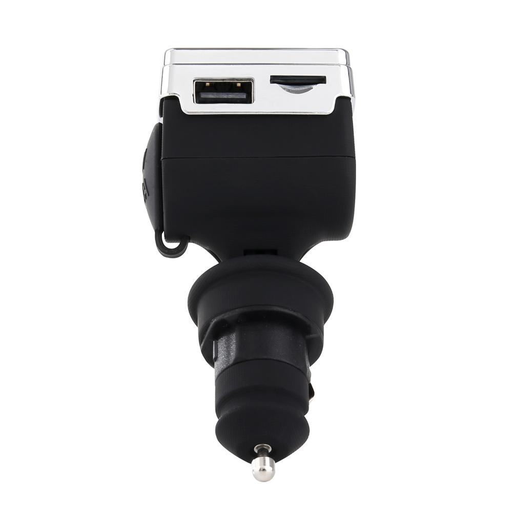 Car BT FM Transmitter Wireless Handsfree Car Kit Support TF Card/U Disk Music Mp3 Player 2.5A Point Smoke Hole