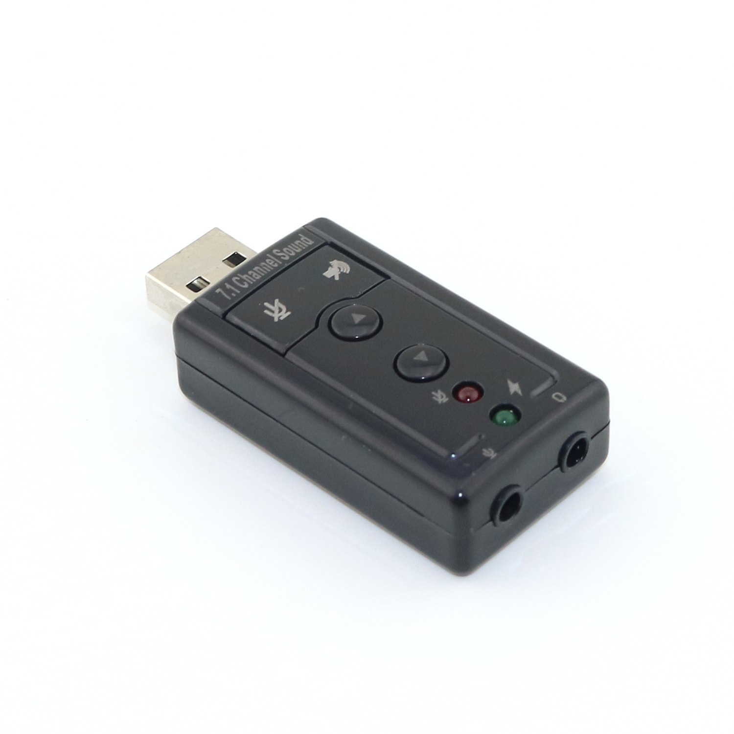 Внешний usb-звуковой интерфейс 7,1 канала 3D аудио адаптер с 3,5 мм гарнитура с микрофоном