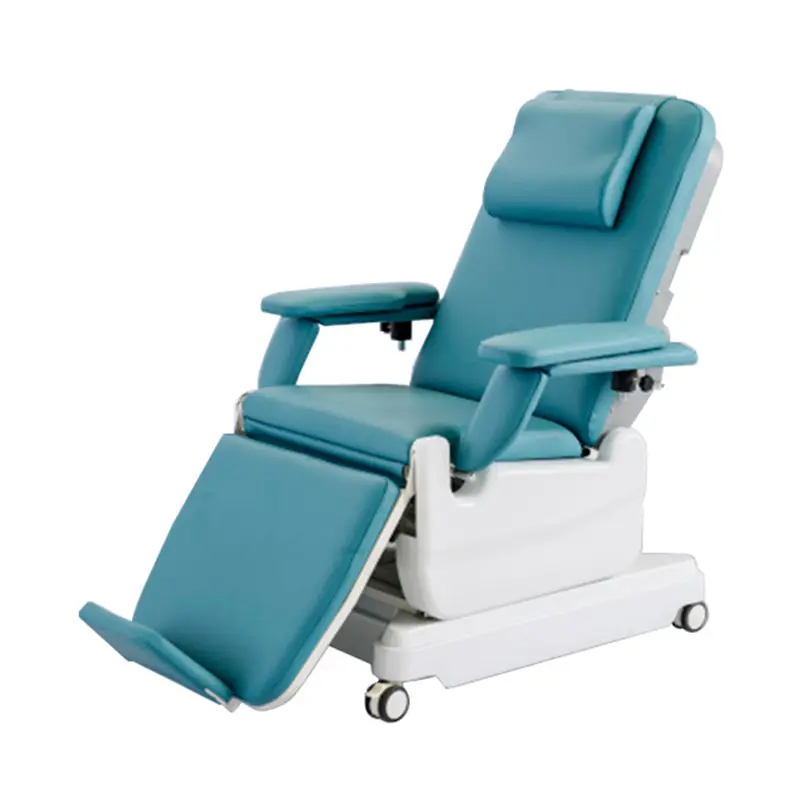 Electric Adjustable Hospital Medical Patient  Blood Collection Donor Dialysis Chair Donation Drawing Couch Manufacturer