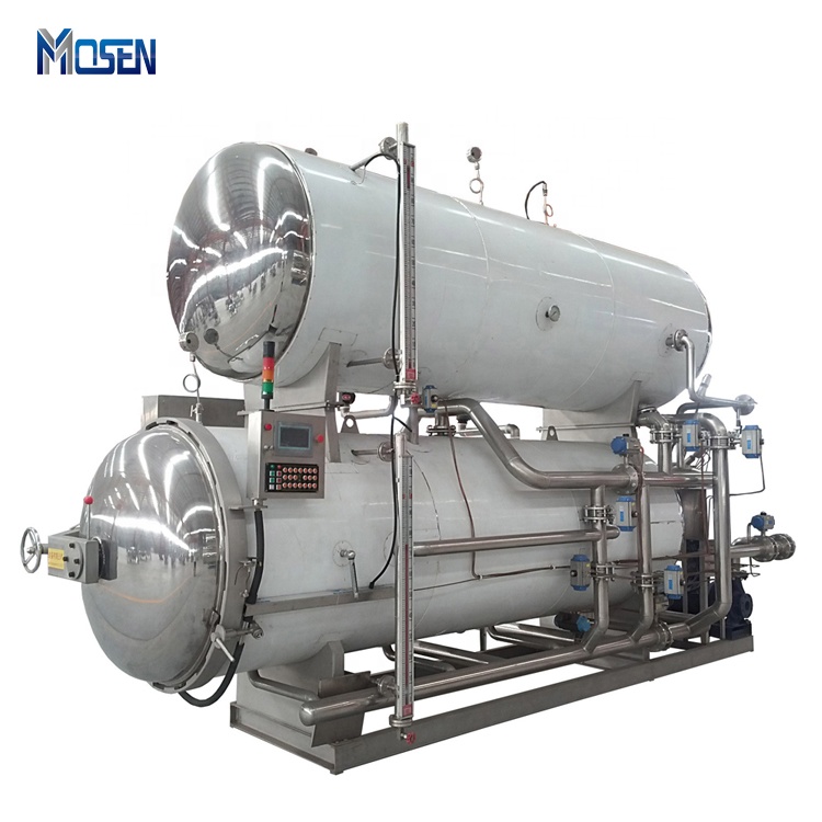 Horizontal Retort For Baby Food Sterilization Tank
